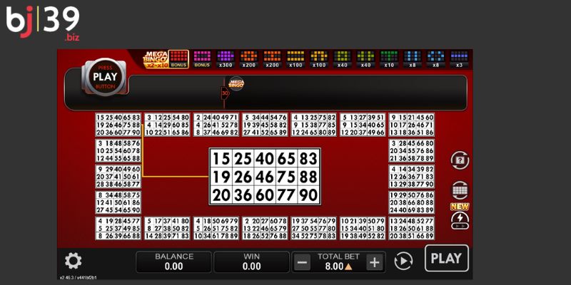 Heat Bingo BJ39 Tính năng nổi bật của tựa game